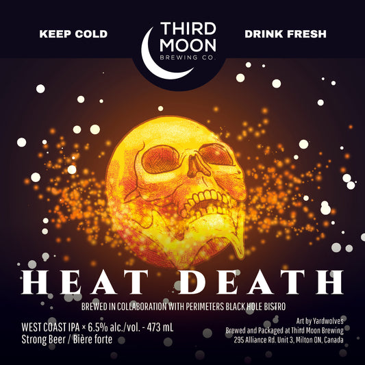 West Coast IPA - 4-pk of "Heat Death" 473mL cans