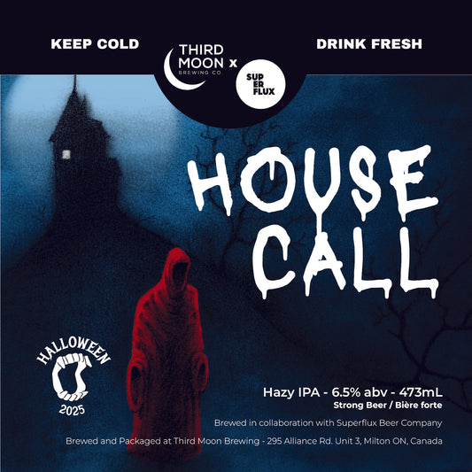 Hazy IPA - 4-pk of "House Call" 473mL cans