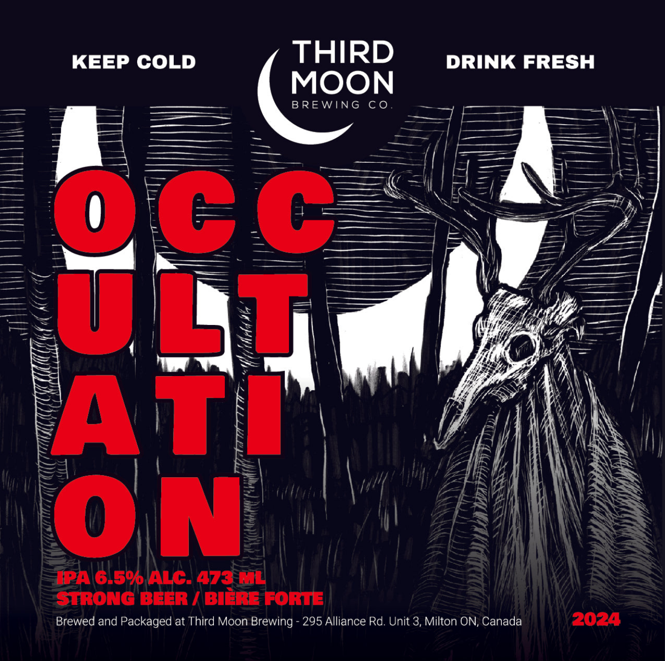 Hazy IPA - 4-pk of "Occultation" tall cans