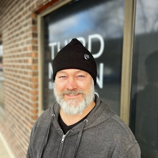 Midweight Rouster Knit Hat (Crescent moon logo)