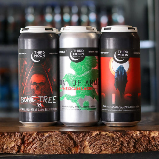 Flagship Mix Pack - 6-pk of "Bone Tree, Rise & Coat Of Arms" 473mL cans