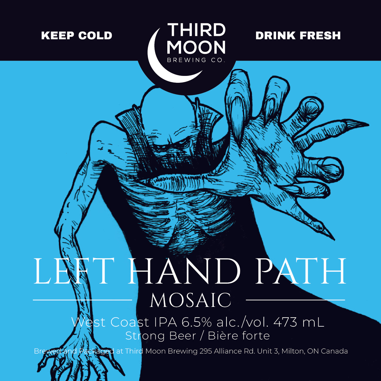 West Coast IPA - 4-pk of "Left Hand Path (Mosaic)" tall cans