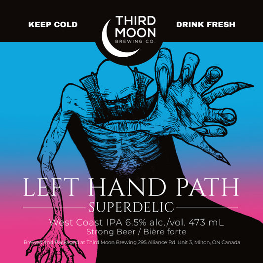 West Coast IPA - 4-pk of "Left Hand Path (Superdelic)" 473mL cans