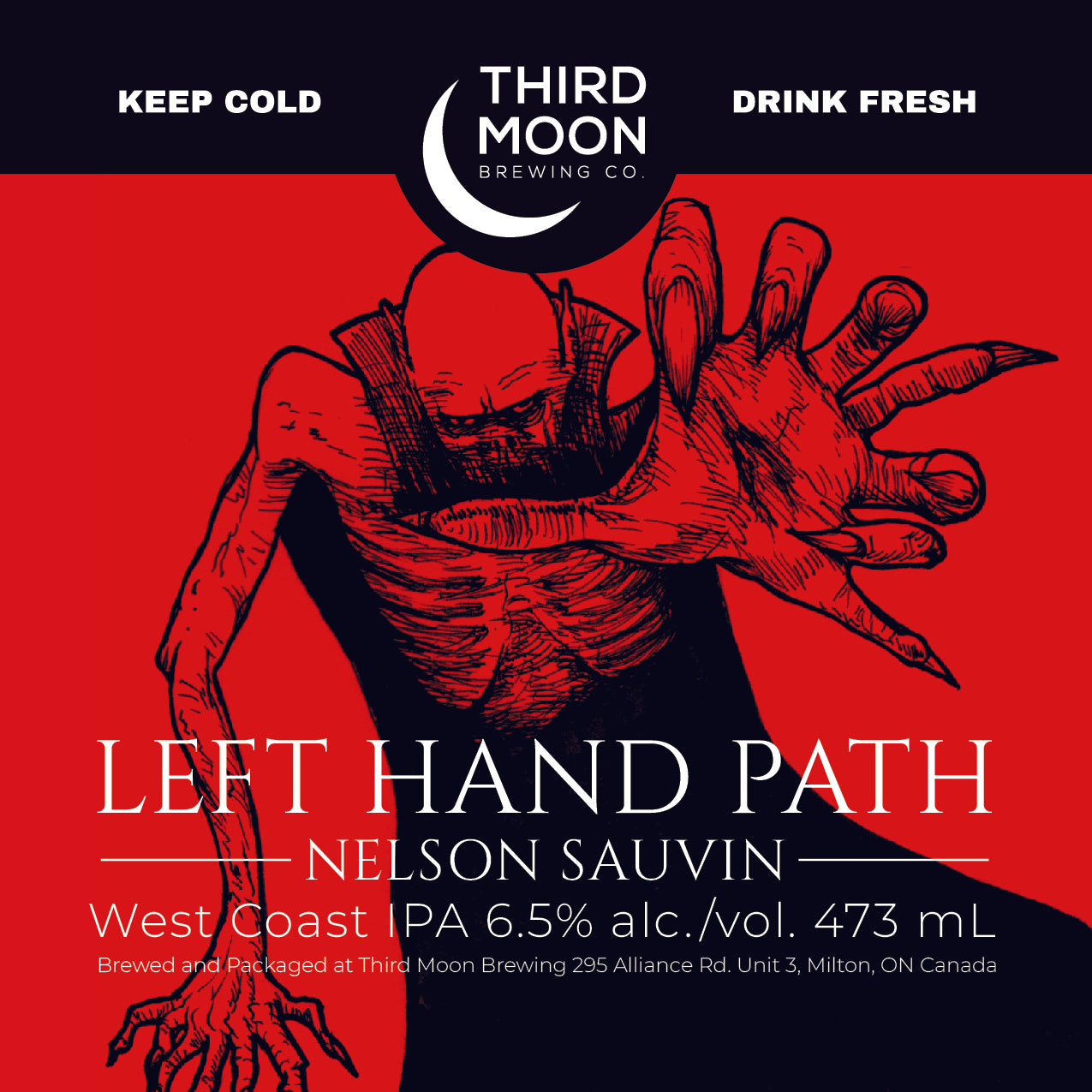 West Coast IPA - 4-pk of "Left Hand Path (Nelson Sauvin)" tall cans