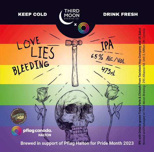 IPA - 4-pk of "Love Lies Bleeding (Pride 2023)" tall cans