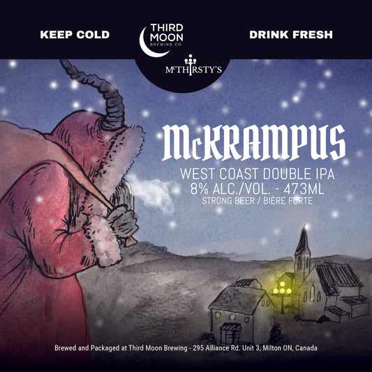 West Coast DIPA - 4-pk of "McKrampus" 473mL cans