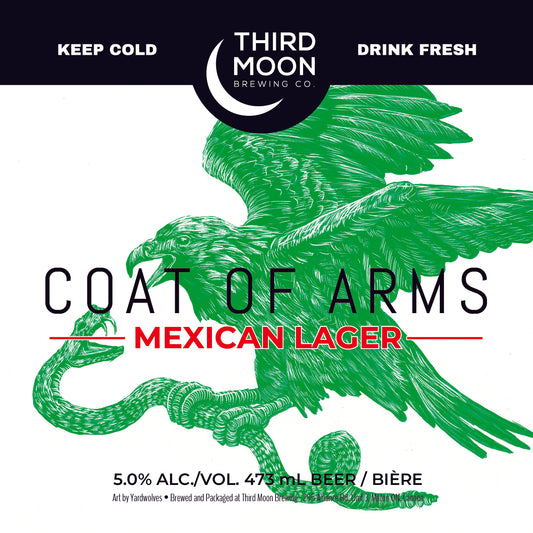 Mexican Lager - 4-pk of "Coat Of Arms" 473mL cans