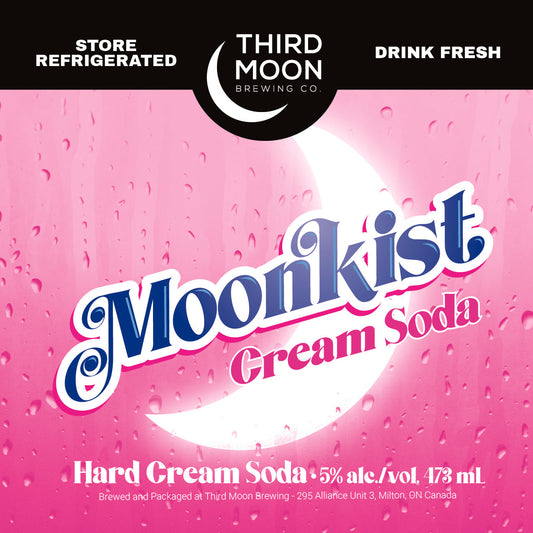 Hard Soda Ale - "Moonkist (Cream Soda)" - 473mL can