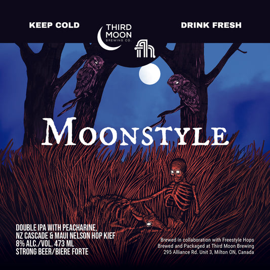 Hazy DIPA - 4-pk of "Moonstyle" 473mL cans