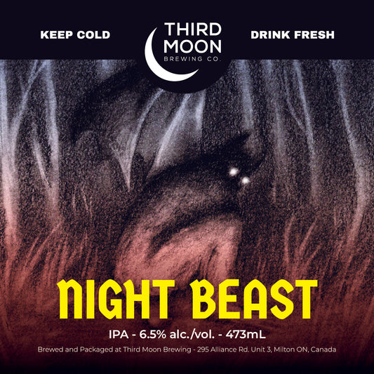 Hazy IPA - 4-pk of "Night Beast" tall cans