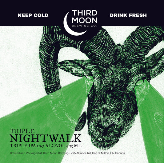 Triple IPA - 4-pk of "Triple Nightwalk" tall cans