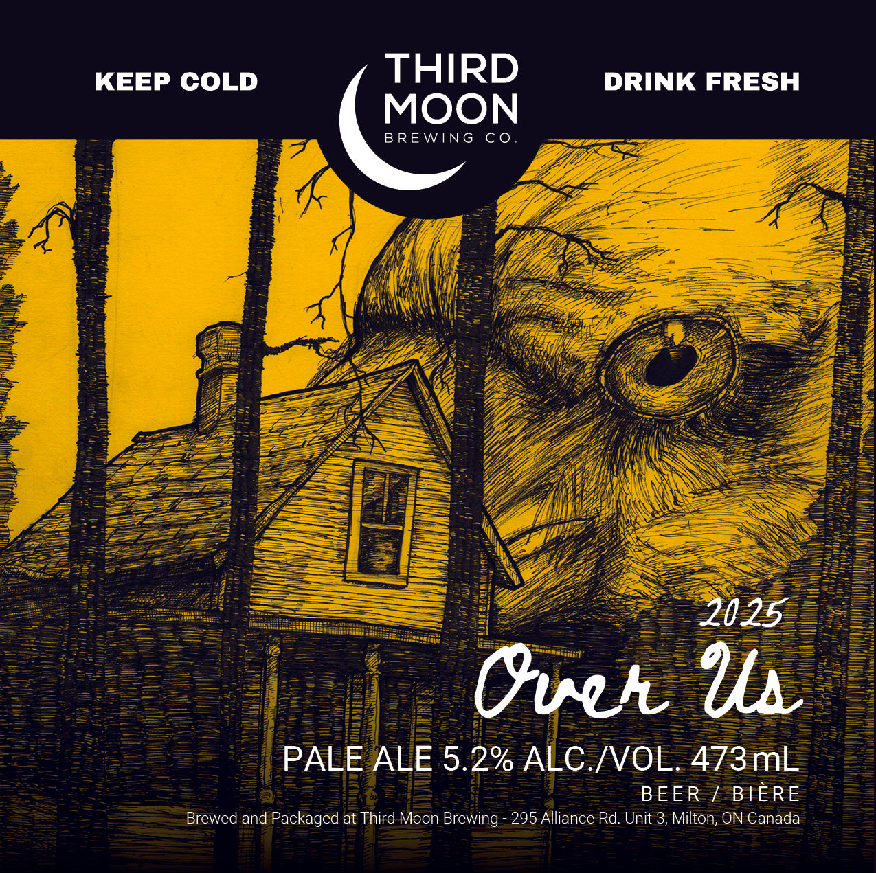 Pale Ale - 4-pk of "Over Us" tall cans