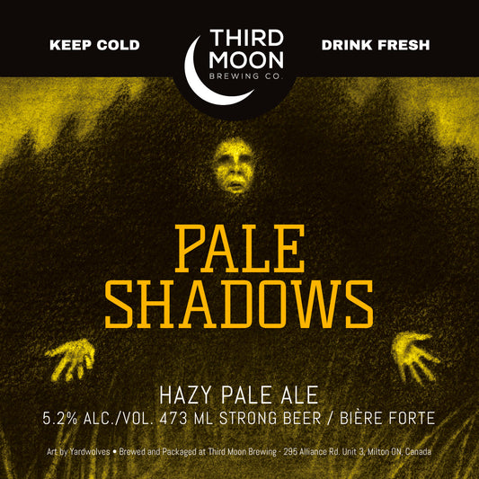 Hazy Pale Ale - 4-pk of "Pale Shadows" 473mL cans