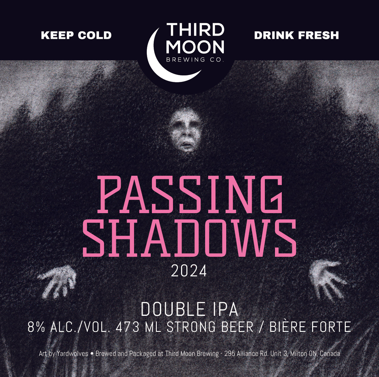 Hazy DIPA - 4-pk of "Passing Shadows" tall cans