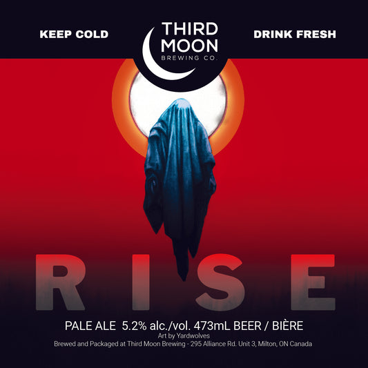 Hazy Pale Ale - 4-pk of "Rise" 473mL cans