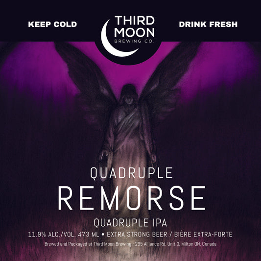 Quad IPA - "Quadruple Remorse" 473mL single can