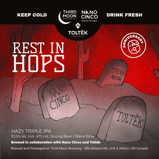 Triple IPA - 4-pk of "Rest In Hops" 473mL cans