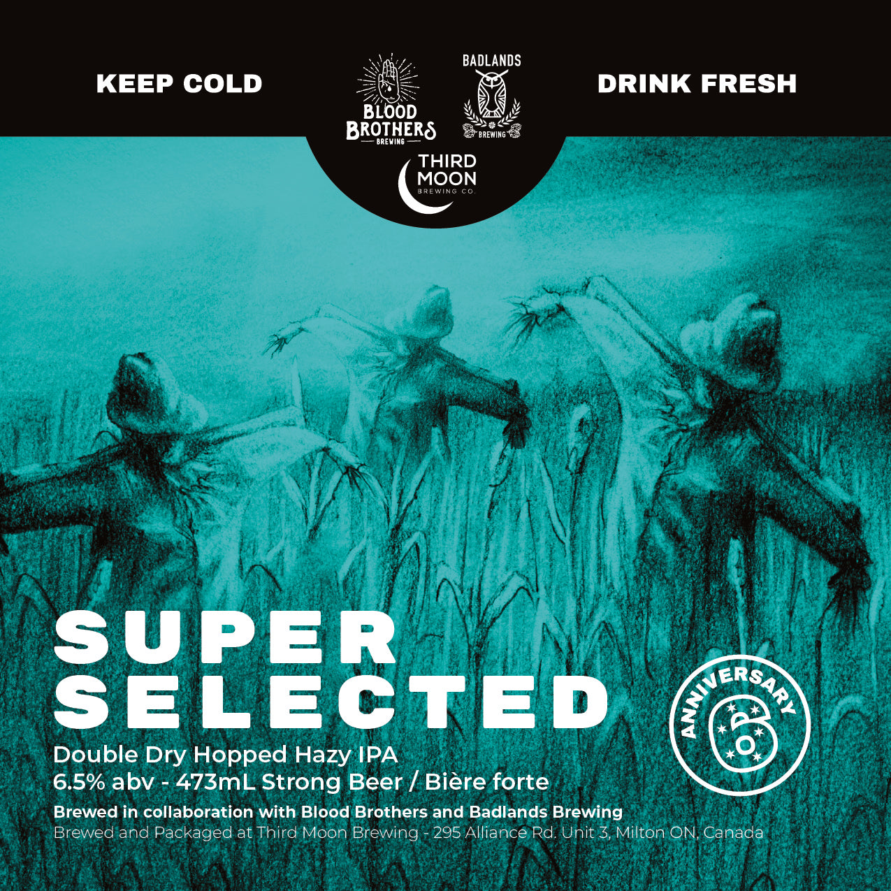 DDH Hazy IPA - 4-pk of "Super Selected" 473mL cans