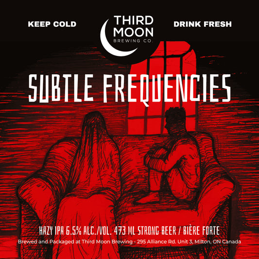 Hazy IPA - 4-pk of "Subtle Frequencies" 473mL cans