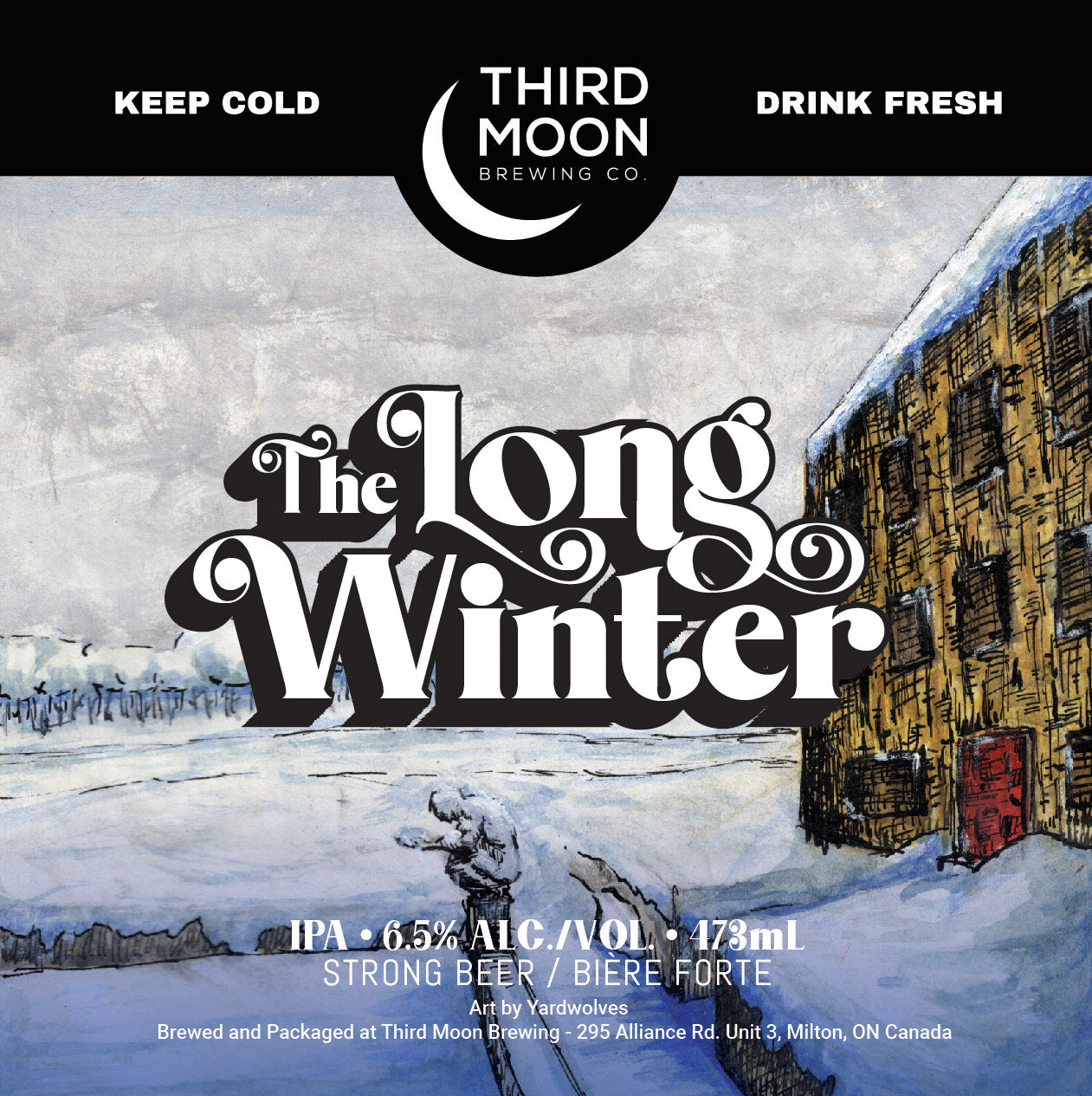 Hazy IPA - 4-pk of "The Long Winter" tall cans