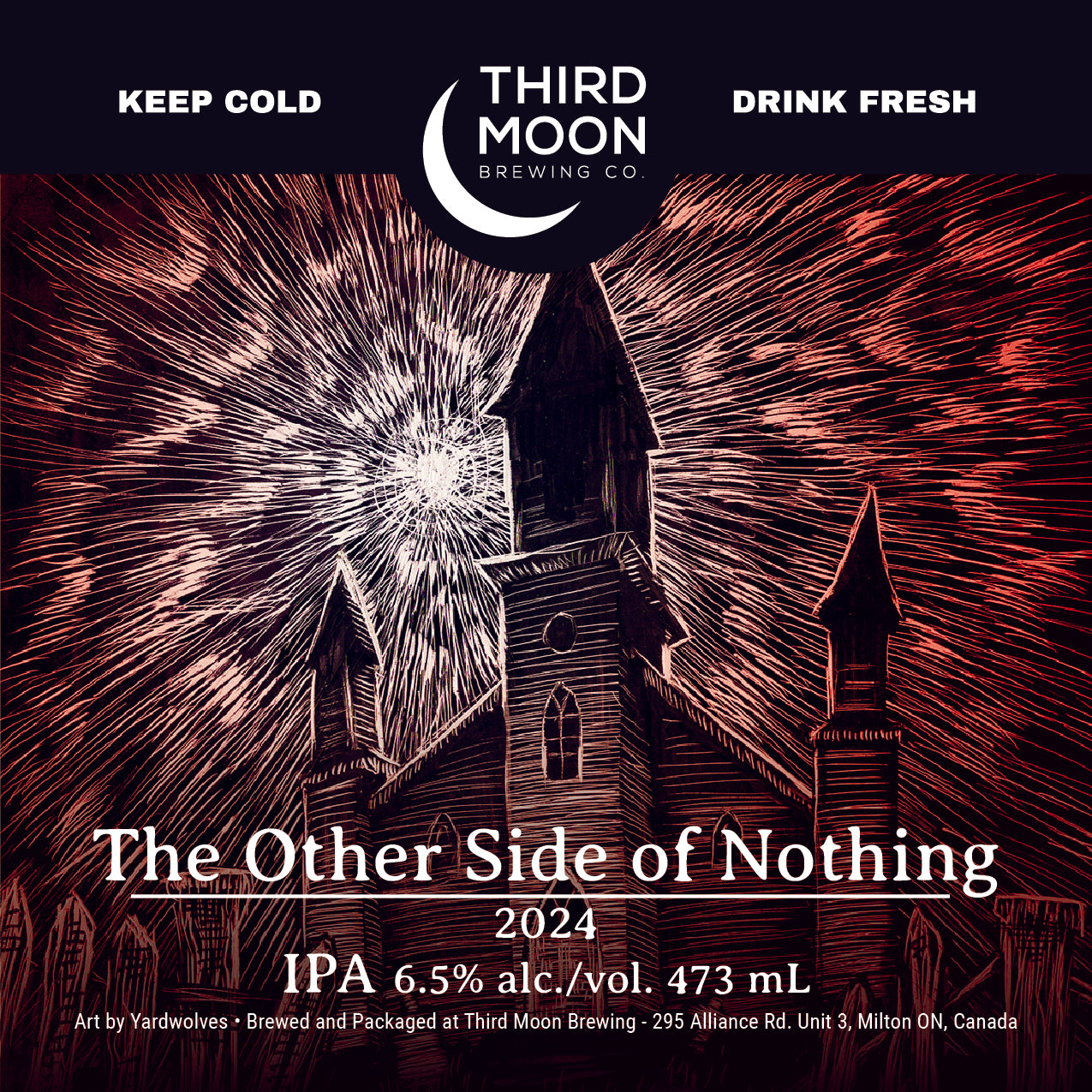 Hazy IPA - 4-pk of "The Other Side Of Nothing" tall cans