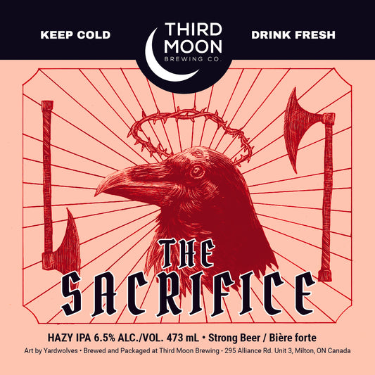 Hazy IPA - 4-pk of "The Sacrifice" 473mL cans