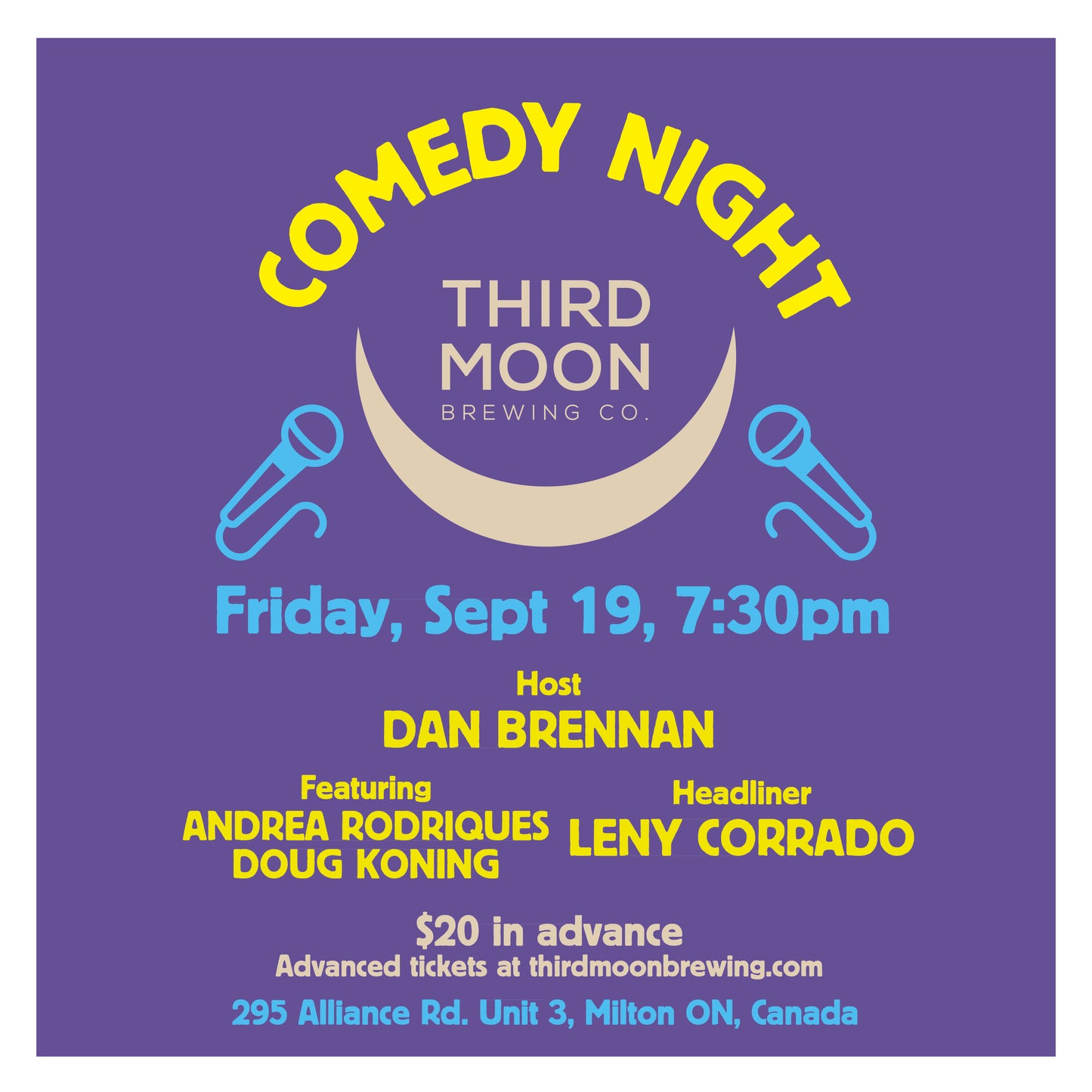 Comedy Night! W/ Dan Brennan + Friends