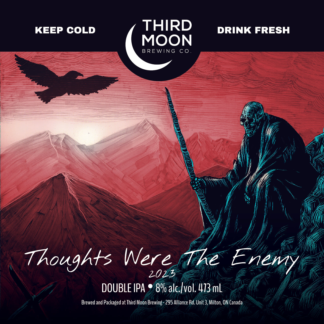 Double IPA - 4-pk of "Thoughts Were The Enemy" tall cans