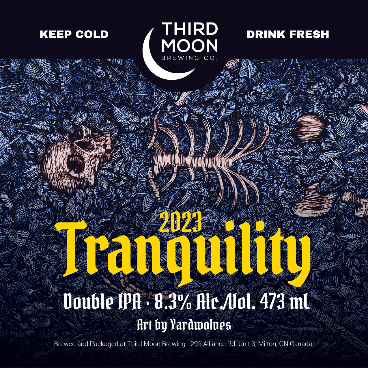 Double IPA - 4-pk of "Tranquility" tall cans