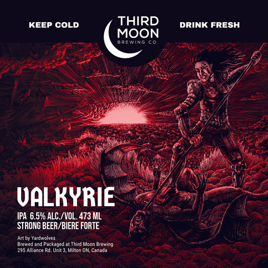 Hazy IPA - 4-pk of "Valkyrie" 473mL cans