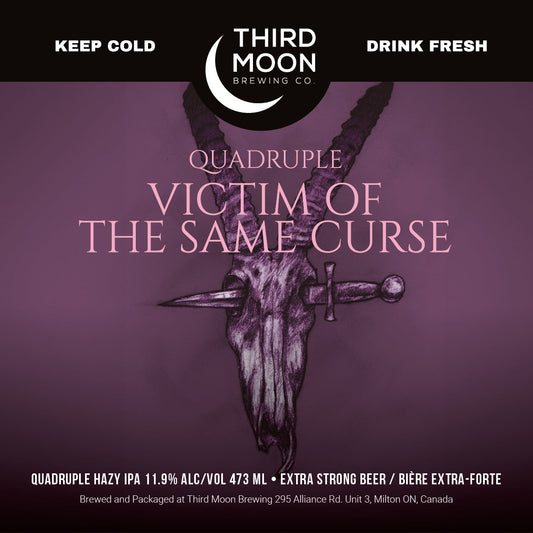 Quad IPA - 4-pk of "Quadruple Victim Of The Same Curse" 473mL cans