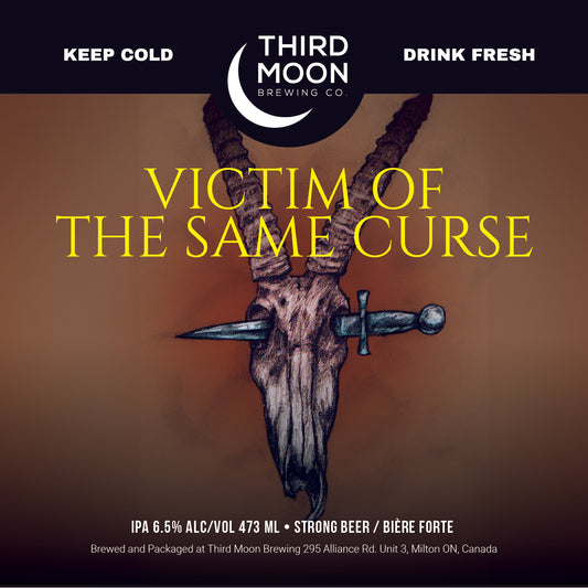 Hazy IPA - 4-pk of "Victim Of The Same Curse" 473mL cans