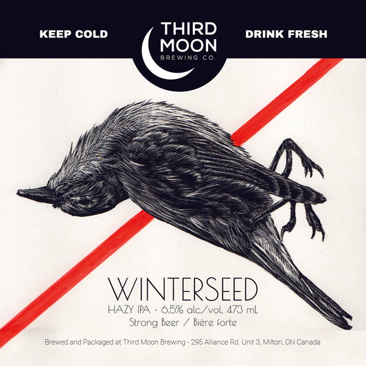 Hazy IPA - 4-pk of "Winterseed" 473mL cans