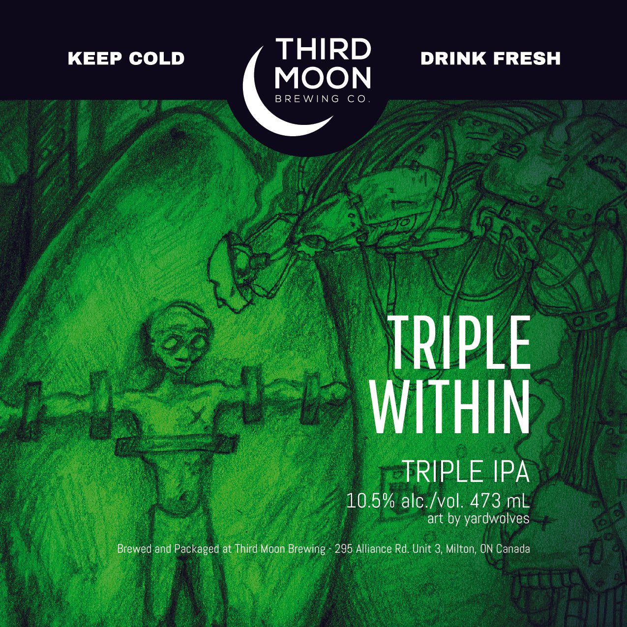 Triple IPA - 4-pk of "Triple Within" tall cans