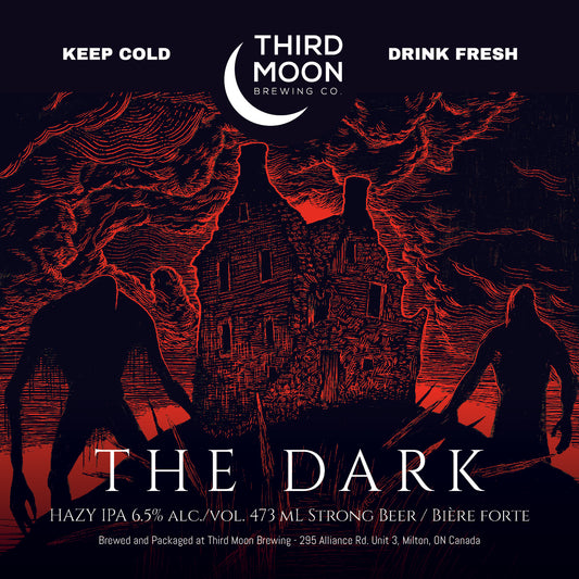 Hazy IPA - 4-pk of "The Dark" 473mL cans