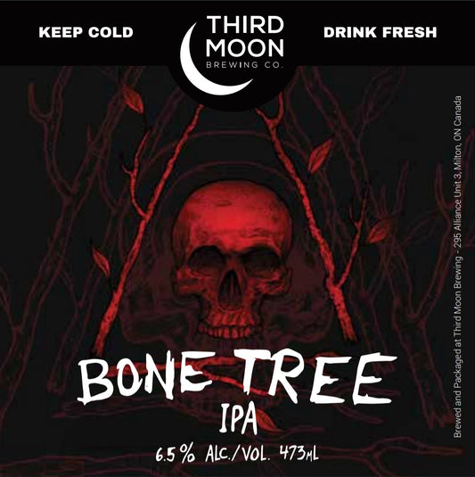 Hazy IPA - 4-pk of "Bone Tree" tall cans