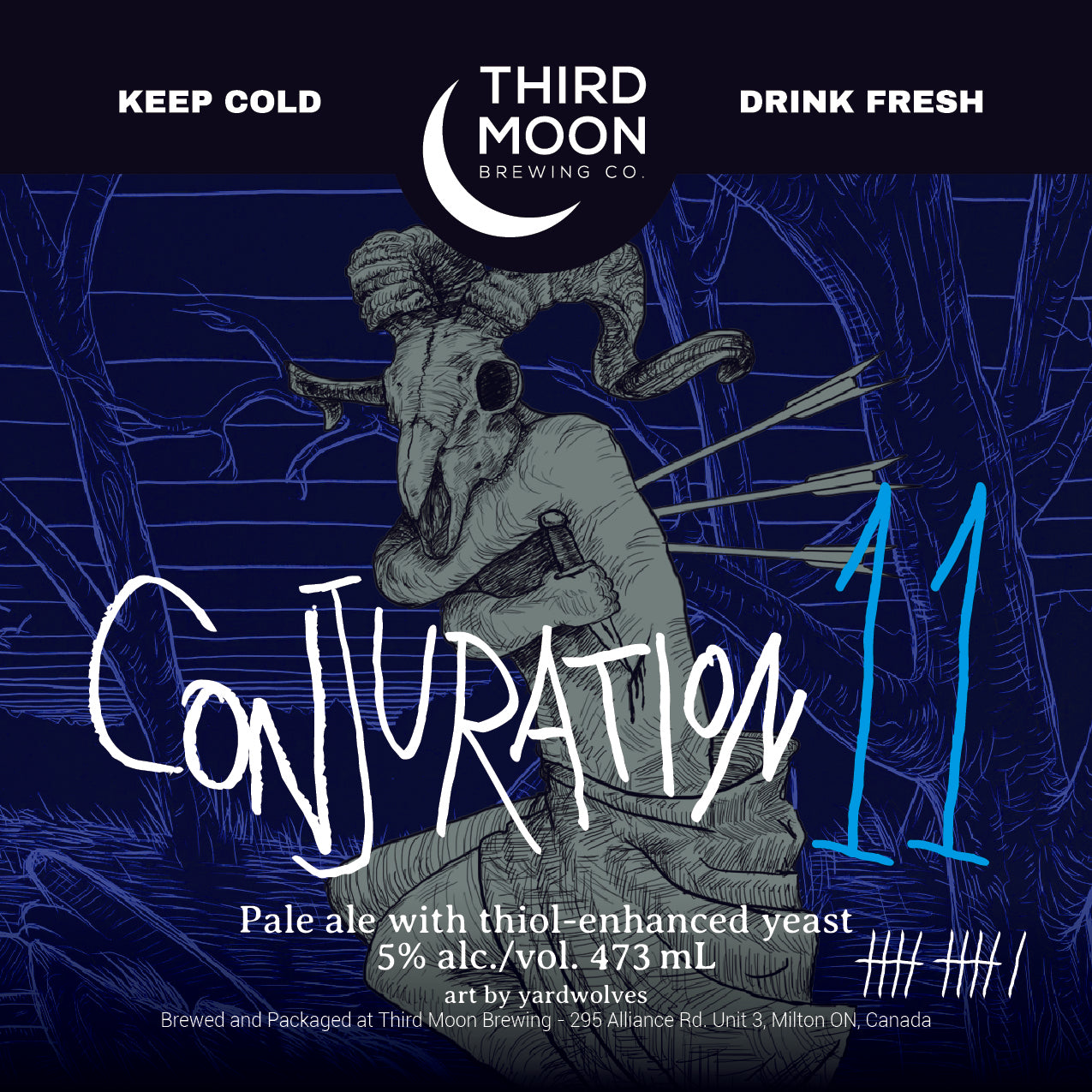 Pale Ale - 4-pk of "Conjuration 11" tall cans