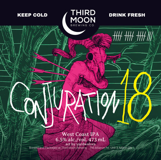 West Coast IPA - 4-pk of "Conjuration 18" tall cans