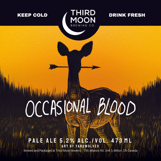 Pale Ale - 4-pk of "Occasional Blood" tall cans