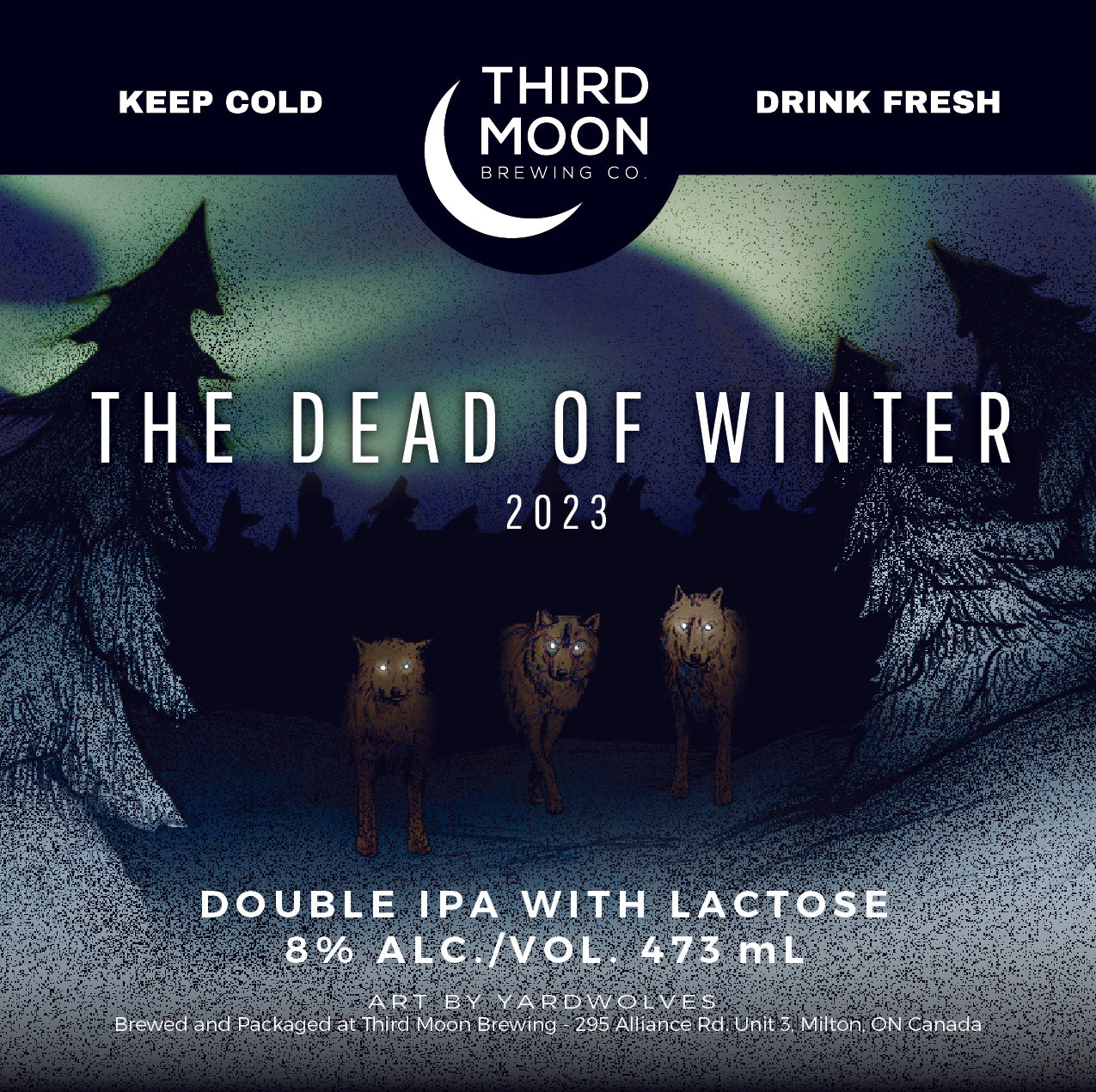 Double IPA - 4-pk of "The Dead Of Winter" tall cans