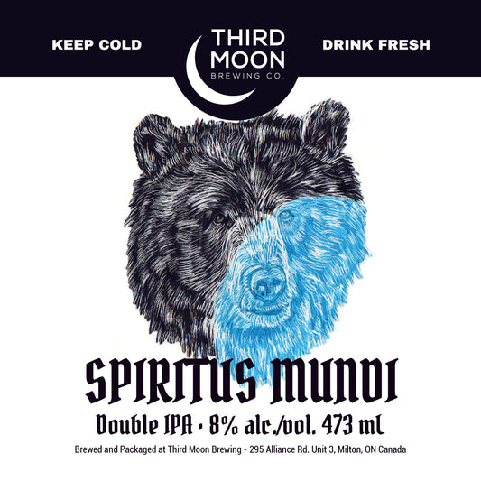 Hazy DIPA - 4-pk of "Spiritus Mundi" 473mL cans