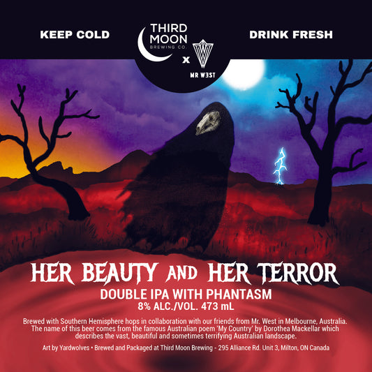 Double IPA - 4-pk of "Her Beauty and Her Terror" tall cans