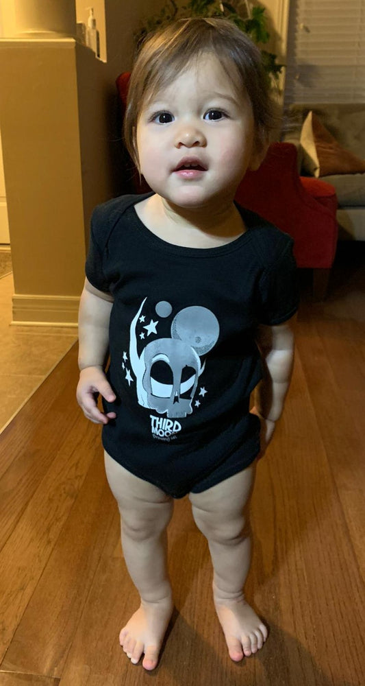 Infant Cartoon Skull Onesie