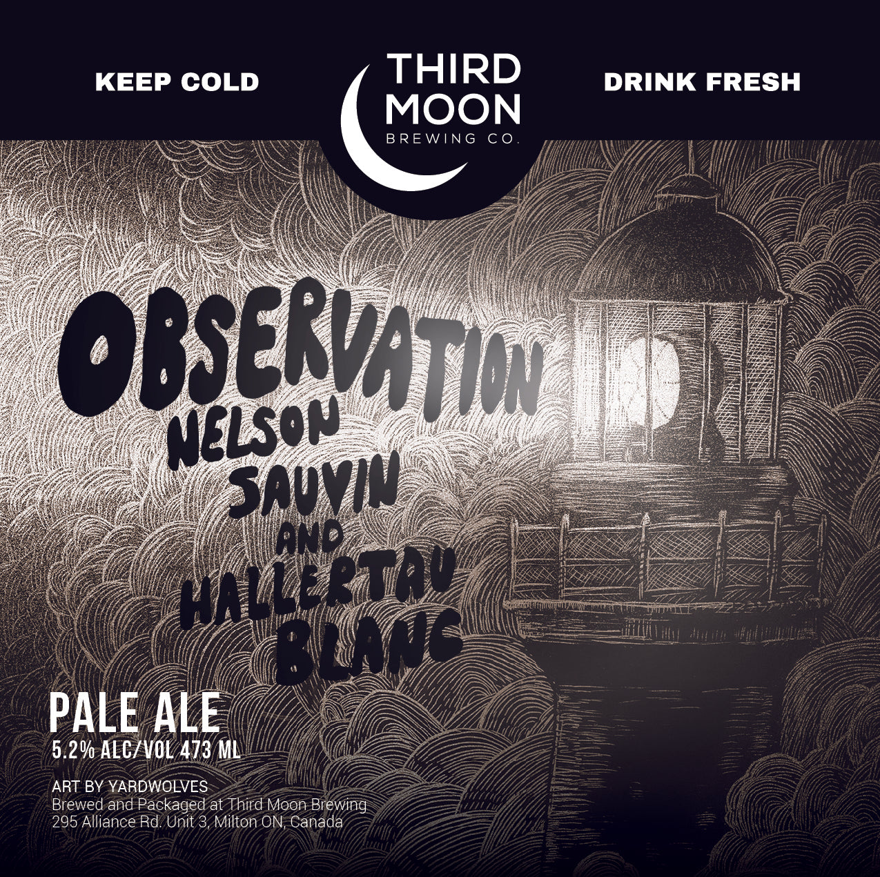 Pale Ale - 4-pk of "Observation (Nelson Sauvin & Hallertau Blanc)" tall cans