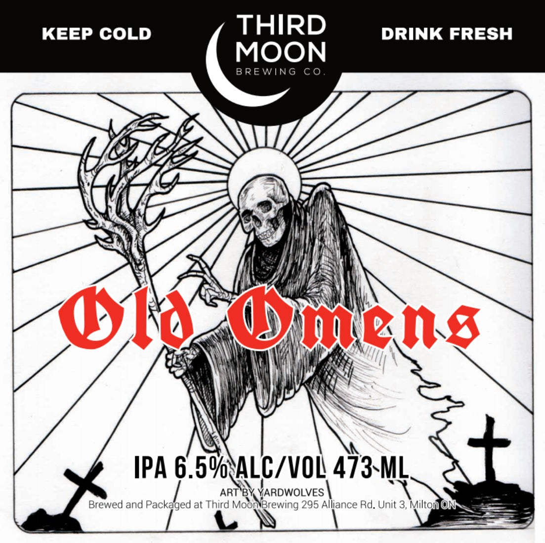 IPA - 4-pk of "Old Omens" tall cans