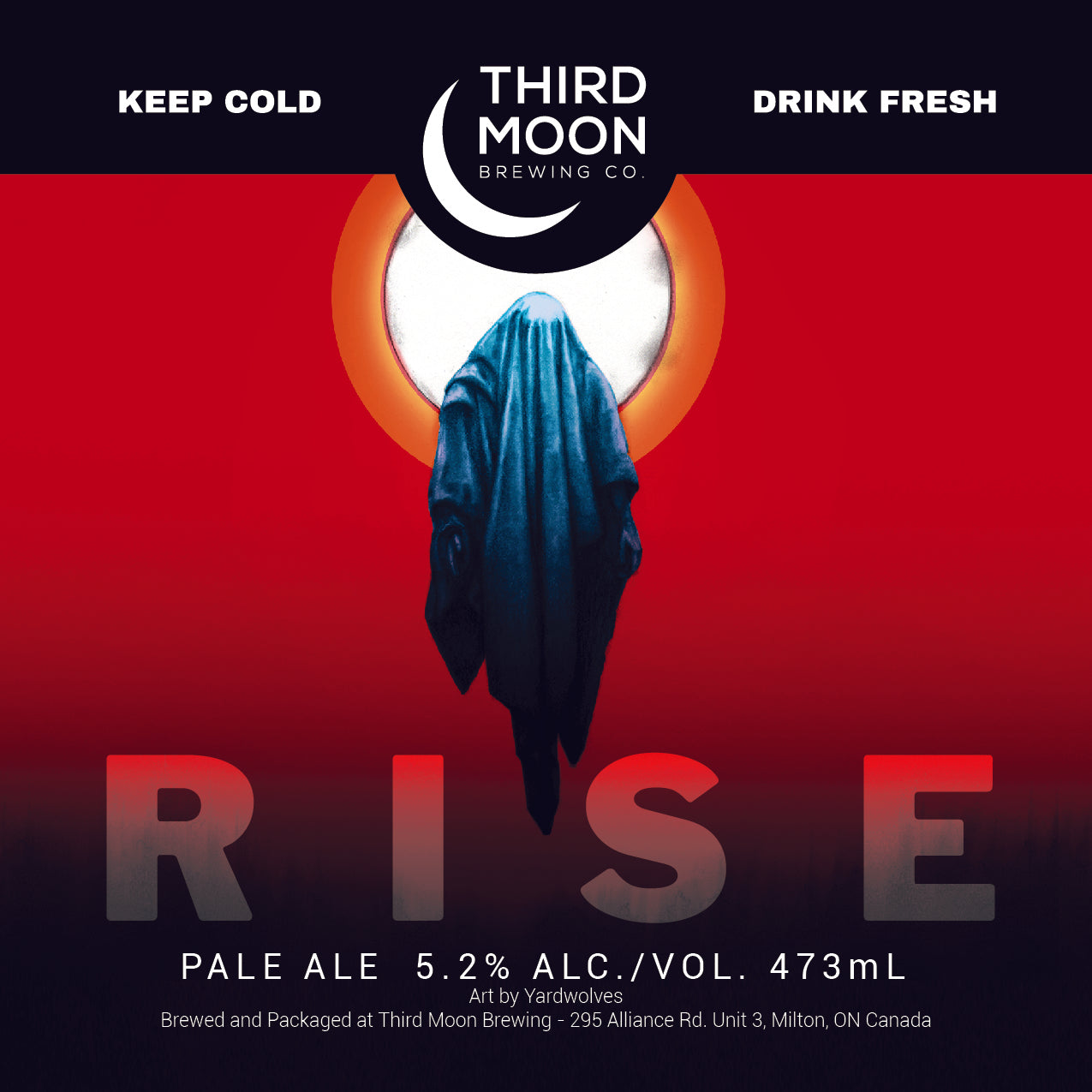Pale Ale - 4-pk of "Rise" tall cans