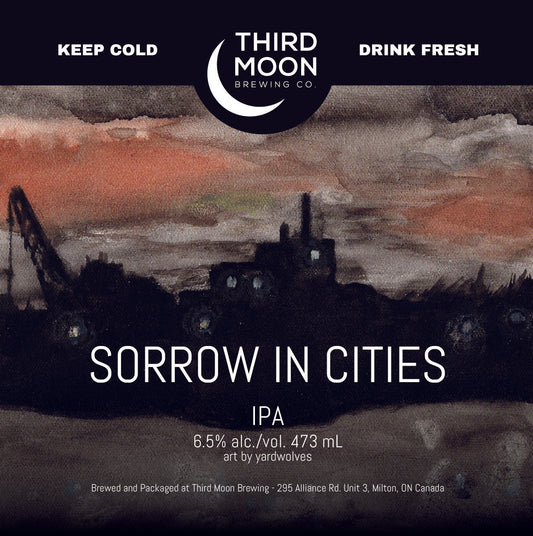 Hazy IPA - 4-pk of "Sorrow In Cities" tall cans