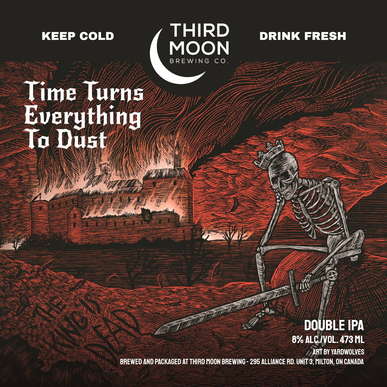 Double IPA - 4-pk of "Time Turns Everything To Dust" tall cans