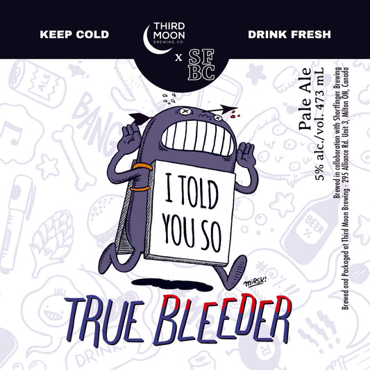 Pale Ale - 4-pk of "True Bleeder" tall cans