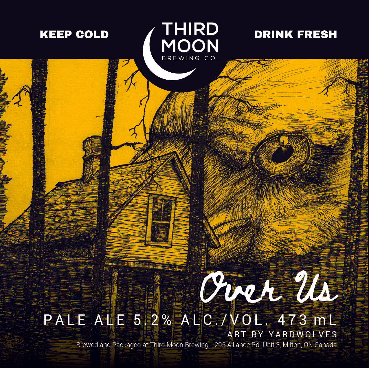 Pale Ale - 4-pk of "Over Us" tall cans